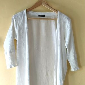 White shrug-M